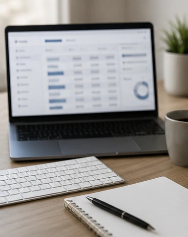 Office license workflow desk