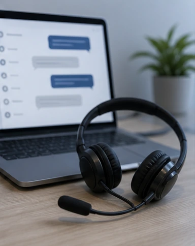 Customer support handoff desk